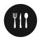 Icon of eating utensils