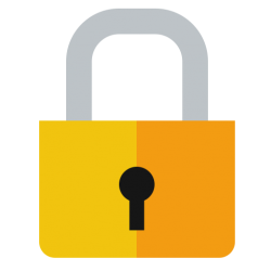 Icon of locked padlock