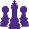 Icon of chess pieces